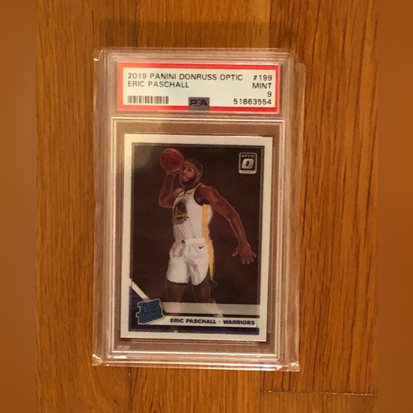 Eric Paschall PSA 9 Optic Rookie Card - Picture 1 of 2